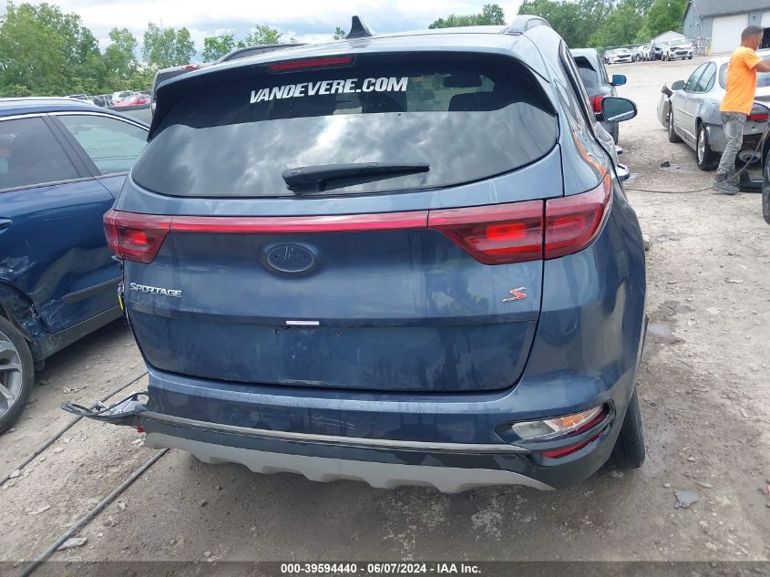 2020 Kia Sportage S VIN: KNDP6CAC4L7728360 Lot: 39594440