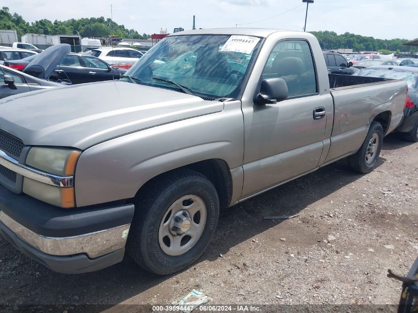 2003 Chevrolet Silverado 1500 Work Truck VIN: 1GCEC14X63Z236727 Lot: 39594447