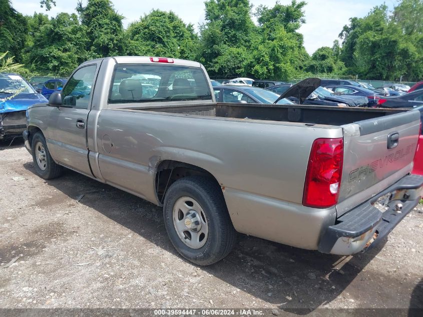 1GCEC14X63Z236727 | 2003 CHEVROLET SILVERADO 1500