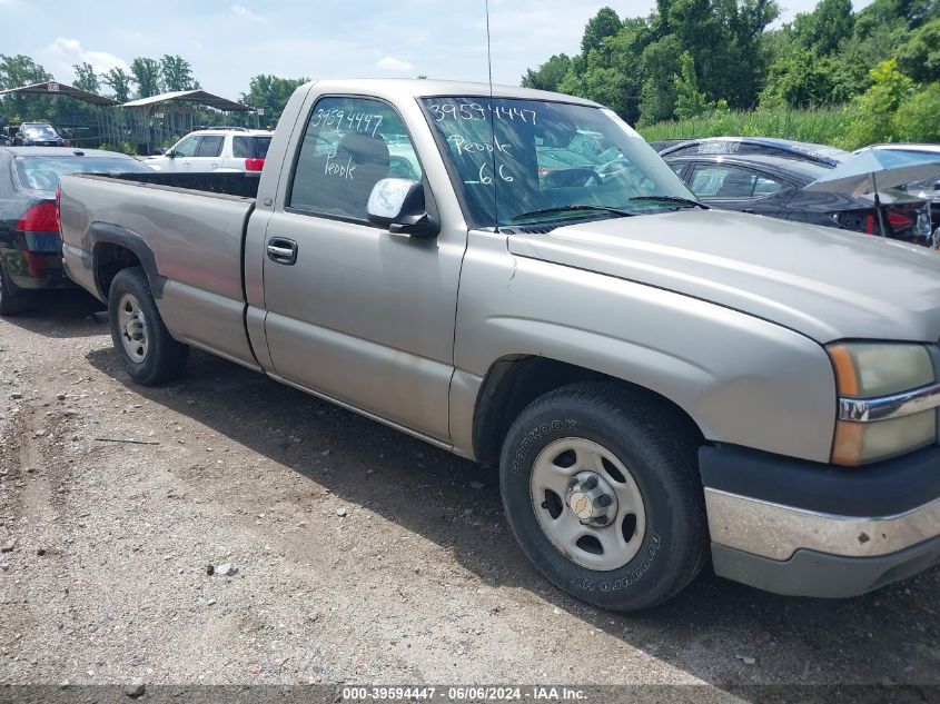 1GCEC14X63Z236727 | 2003 CHEVROLET SILVERADO 1500