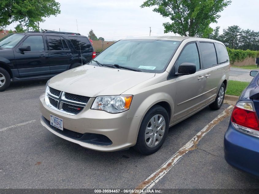 2016 Dodge Grand Caravan Se VIN: 2C4RDGBG9GR136478 Lot: 39594457