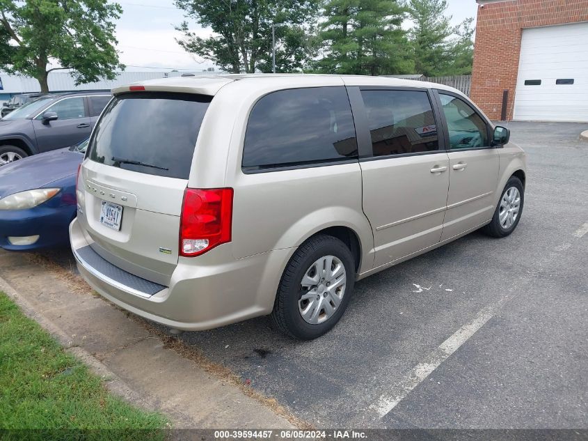 2016 Dodge Grand Caravan Se VIN: 2C4RDGBG9GR136478 Lot: 39594457