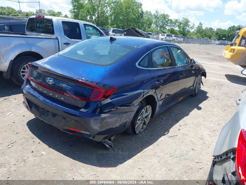 2020 Hyundai Sonata Sel VIN: 5NPEL4JA5LH038844 Lot: 39594464