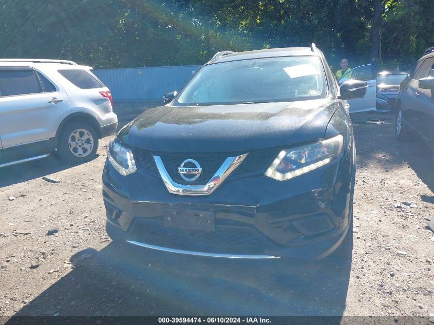 2014 Nissan Rogue Sv VIN: 5N1AT2MK2EC801176 Lot: 39594474