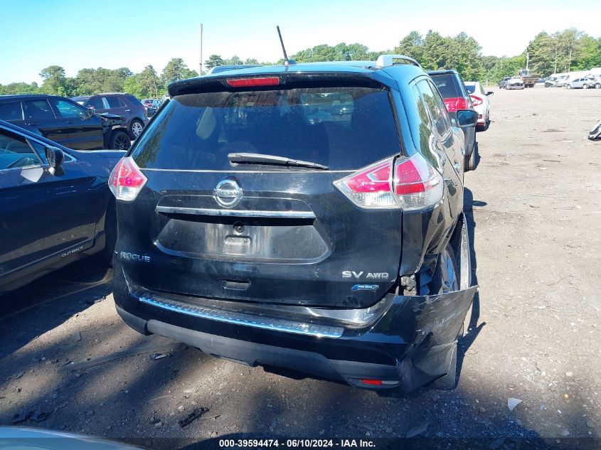 2014 Nissan Rogue Sv VIN: 5N1AT2MK2EC801176 Lot: 39594474