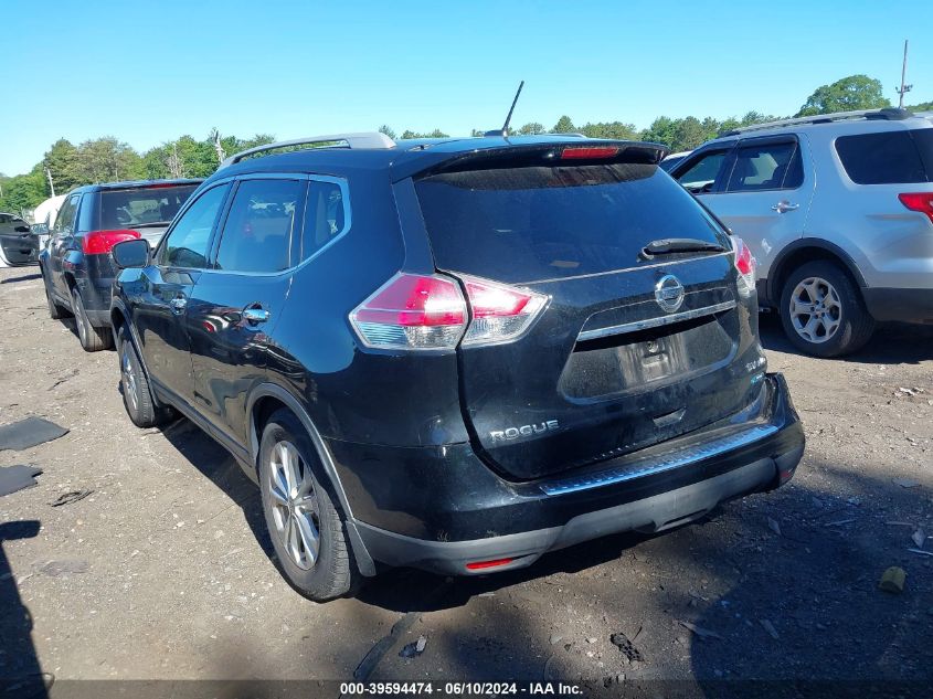 2014 Nissan Rogue Sv VIN: 5N1AT2MK2EC801176 Lot: 39594474