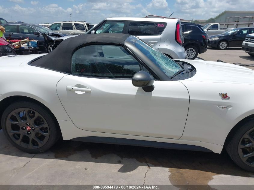 2019 Fiat 124 Spider Abarth VIN: JC1NFAEK7K0143239 Lot: 39594479