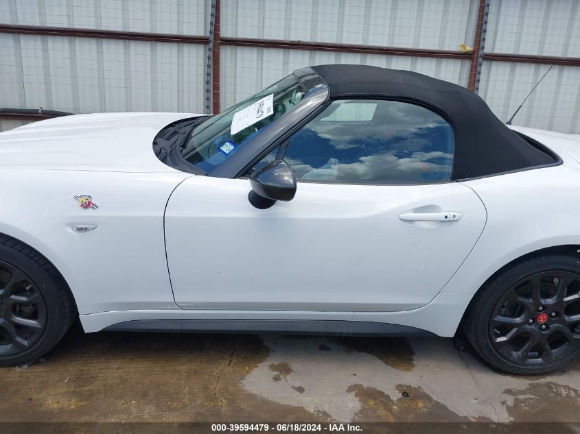 2019 Fiat 124 Spider Abarth VIN: JC1NFAEK7K0143239 Lot: 39594479