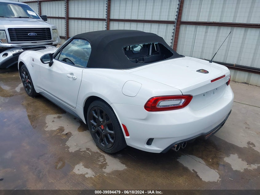 2019 Fiat 124 Spider Abarth VIN: JC1NFAEK7K0143239 Lot: 39594479