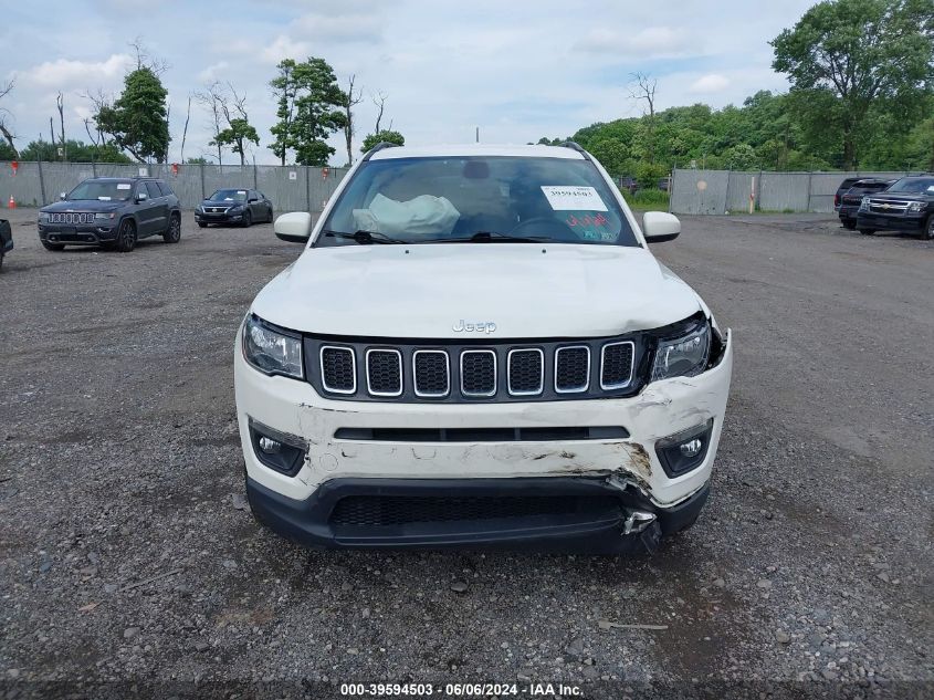 2020 Jeep Compass Latitude 4X4 VIN: 3C4NJDBBXLT204840 Lot: 39594503