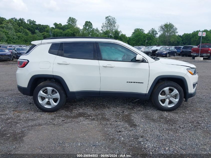 2020 Jeep Compass Latitude 4X4 VIN: 3C4NJDBBXLT204840 Lot: 39594503