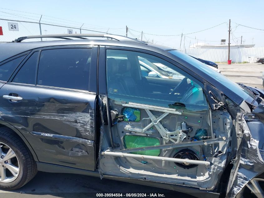 2008 Lexus Rx 400H VIN: JTJHW31UX82070087 Lot: 39594504