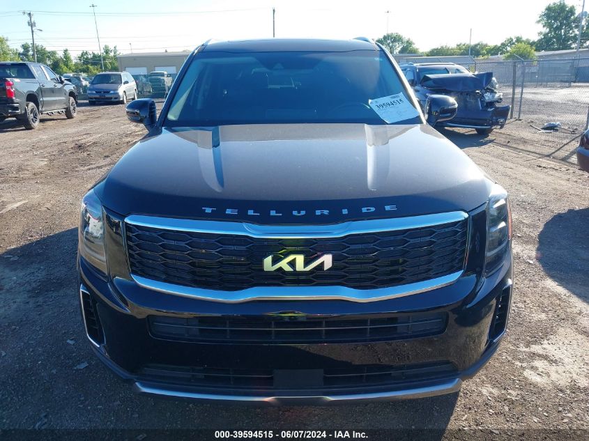 2022 Kia Telluride Ex VIN: 5XYP34HC1NG228523 Lot: 39594515