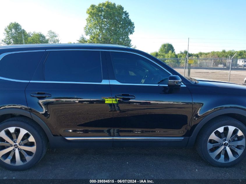 2022 Kia Telluride Ex VIN: 5XYP34HC1NG228523 Lot: 39594515