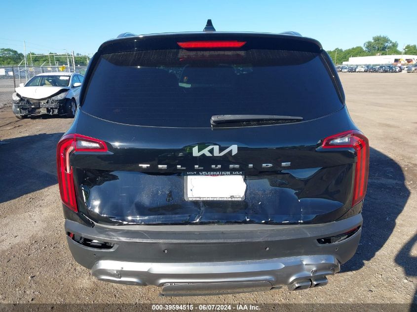 2022 Kia Telluride Ex VIN: 5XYP34HC1NG228523 Lot: 39594515