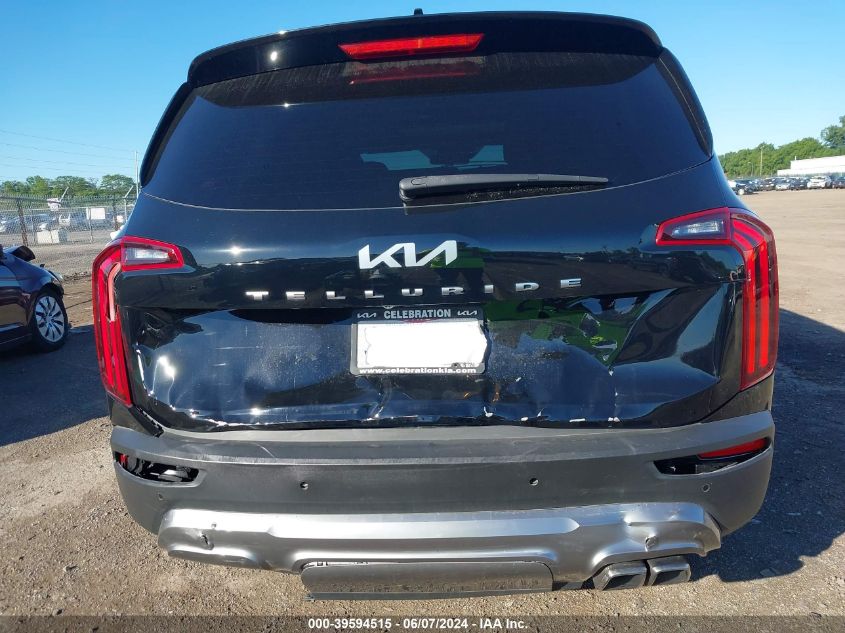 2022 Kia Telluride Ex VIN: 5XYP34HC1NG228523 Lot: 39594515