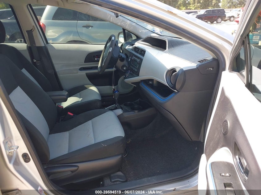 2012 Toyota Prius C Two VIN: JTDKDTB36C1502659 Lot: 39594519