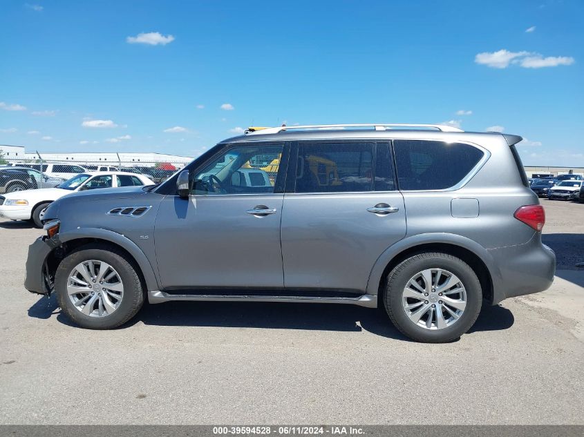 2017 Infiniti Qx80 VIN: JN8AZ2NE3H9152618 Lot: 39594528