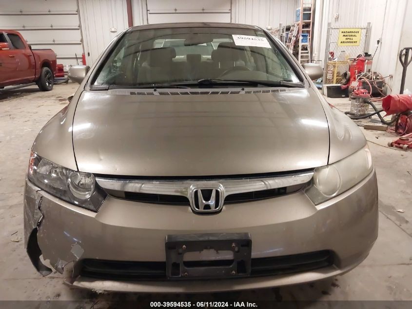 1HGFA16538L062505 2008 Honda Civic Lx