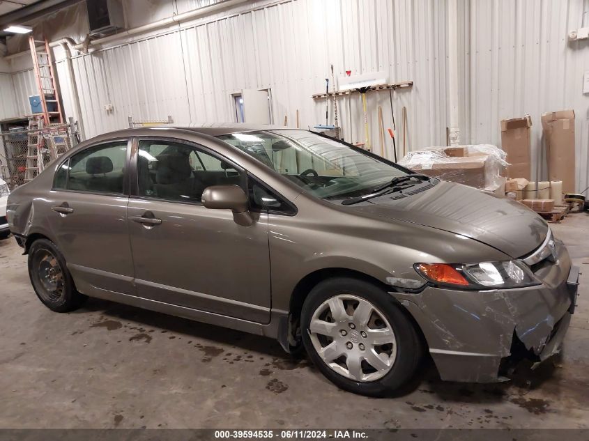 1HGFA16538L062505 2008 Honda Civic Lx