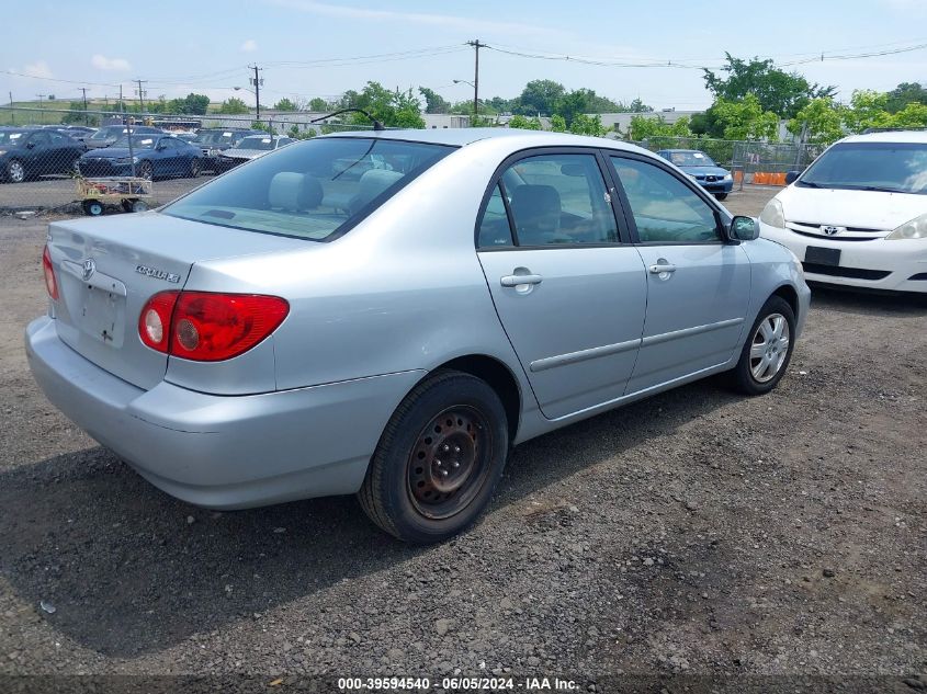 2006 Toyota Corolla Le VIN: 2T1BR30E66C570451 Lot: 39594540