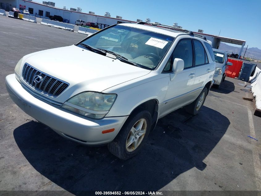 2001 Lexus Rx 300 VIN: JTJHF10U810178411 Lot: 39594552