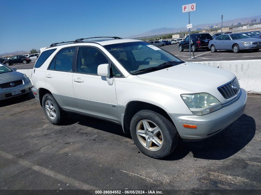 2001 Lexus Rx 300 VIN: JTJHF10U810178411 Lot: 39594552