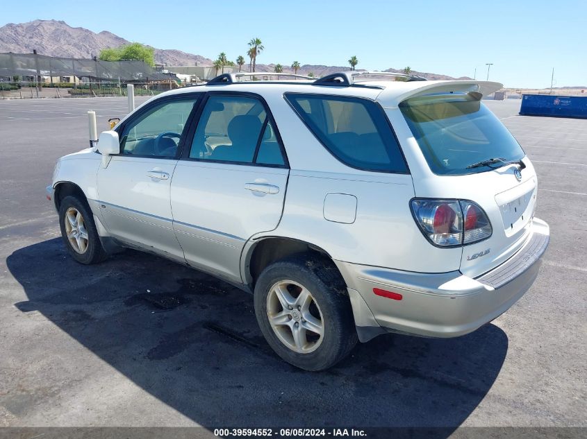 2001 Lexus Rx 300 VIN: JTJHF10U810178411 Lot: 39594552