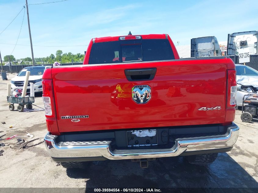 2023 Ram 1500 Big Horn 4X4 5'7 Box VIN: 1C6RRFFG4PN561469 Lot: 39594554