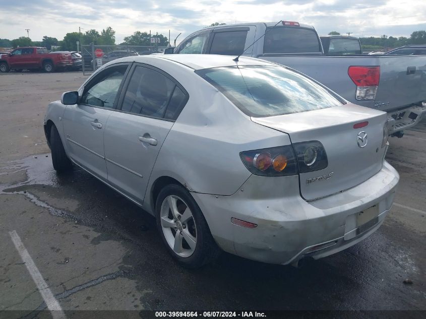 JM1BK323751258884 2005 Mazda Mazda3 S