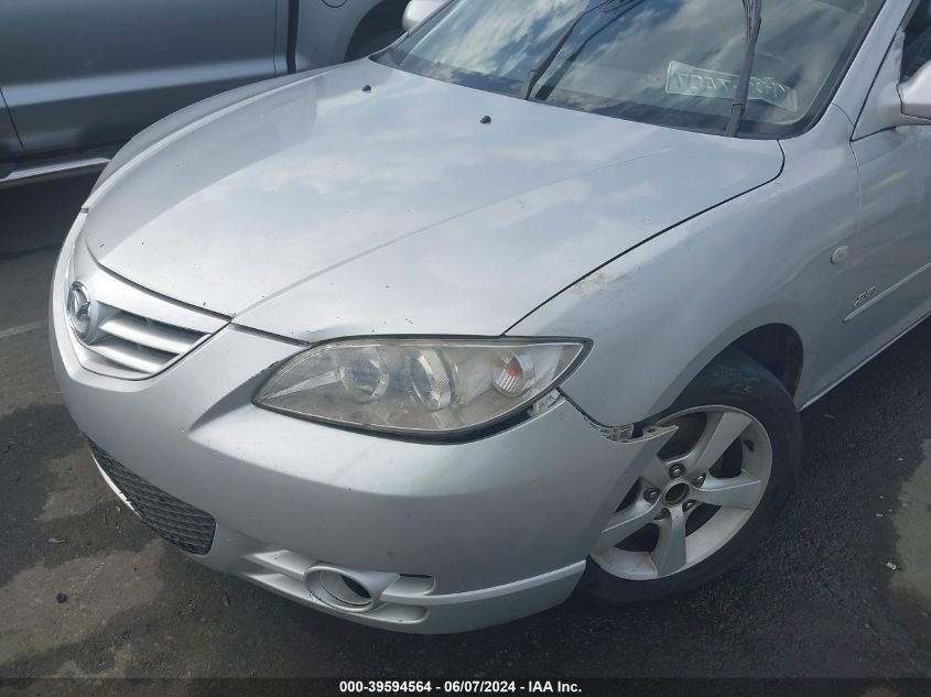 JM1BK323751258884 2005 Mazda Mazda3 S