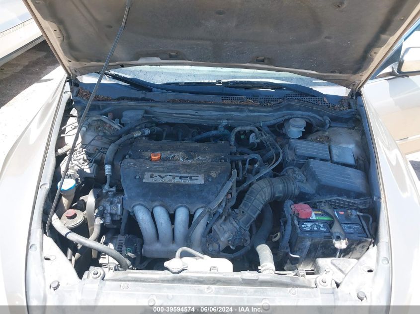 2005 Honda Accord 2.4 Lx VIN: 3HGCM56435G708322 Lot: 39594574