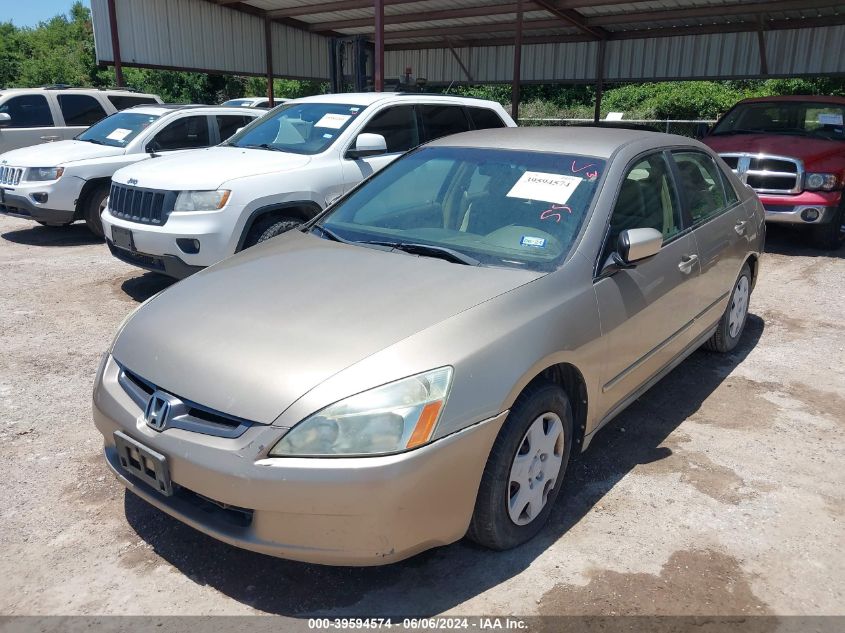 2005 Honda Accord 2.4 Lx VIN: 3HGCM56435G708322 Lot: 39594574