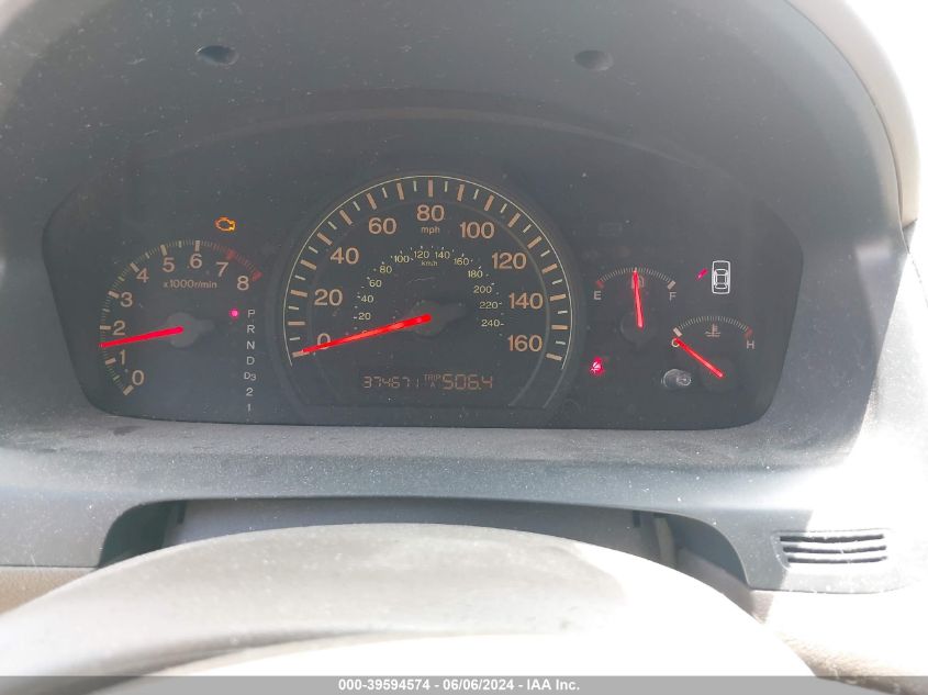 2005 Honda Accord 2.4 Lx VIN: 3HGCM56435G708322 Lot: 39594574