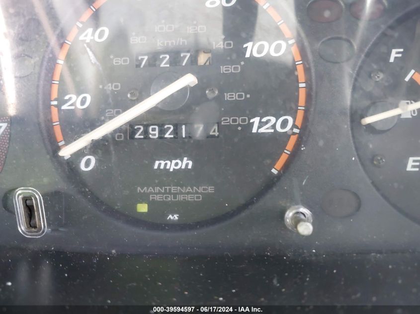 1999 Honda Cr-V Lx VIN: JHLRD2840XC025104 Lot: 39594597