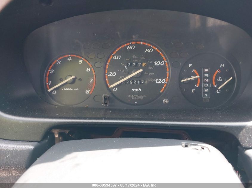 1999 Honda Cr-V Lx VIN: JHLRD2840XC025104 Lot: 39594597