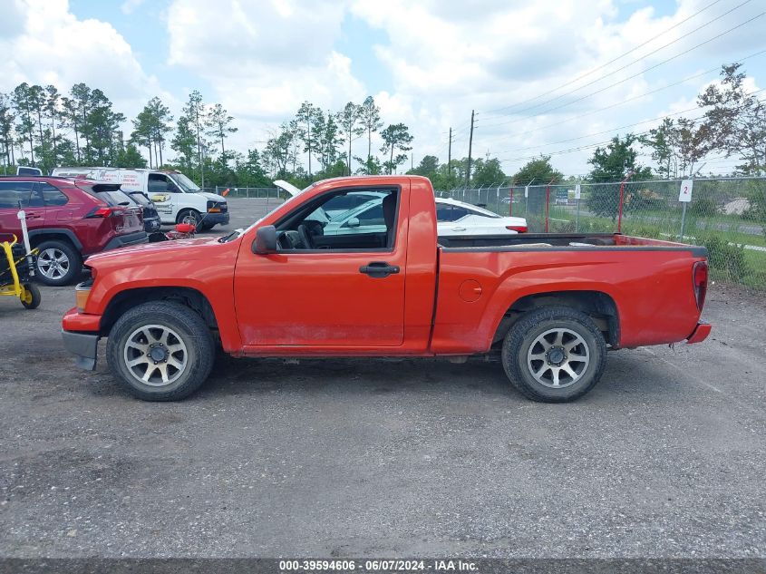 2012 Chevrolet Colorado Work Truck VIN: 1GCCSBF98C8133040 Lot: 39594606