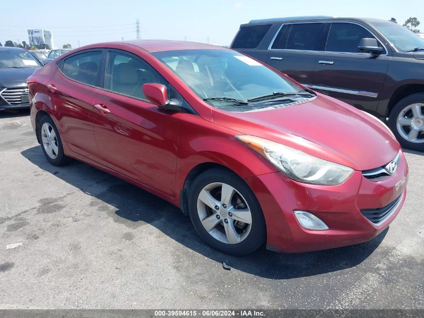 2013 Hyundai Elantra Gls VIN: 5NPDH4AEXDH179328 Lot: 39594615