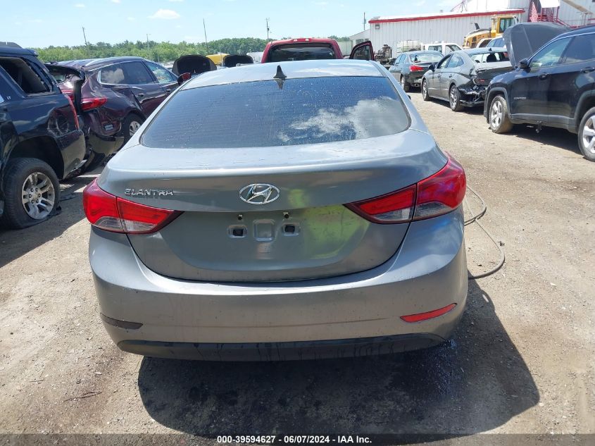 2014 Hyundai Elantra Se VIN: 5NPDH4AE9EH473711 Lot: 39594627