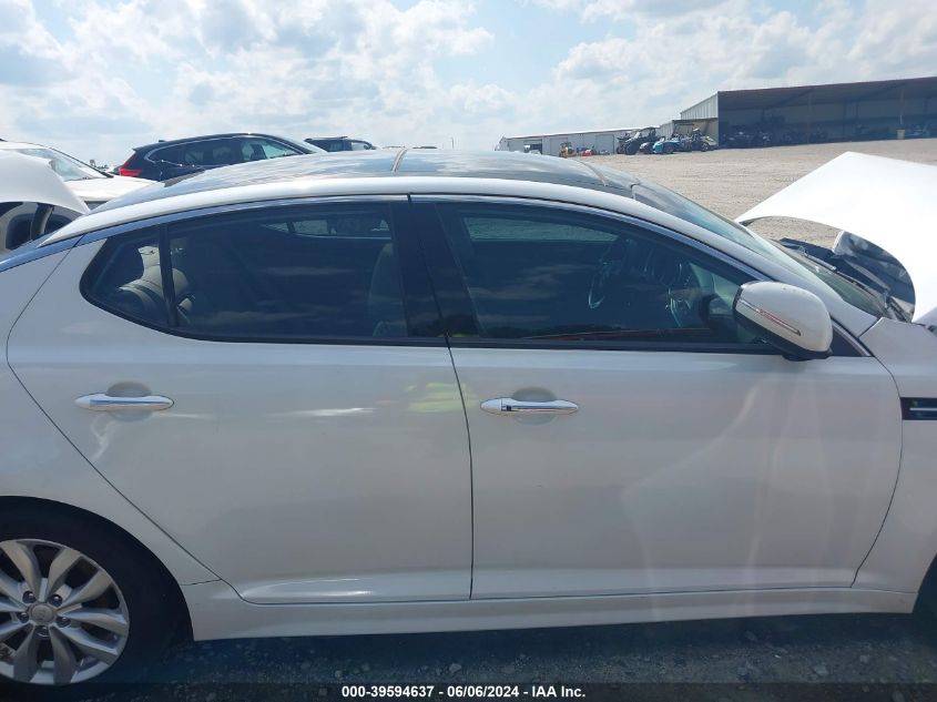 2015 Kia Optima Ex VIN: 5XXGN4A70FG433201 Lot: 39594637