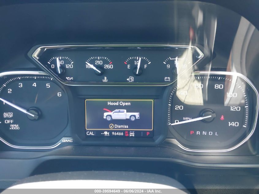 2020 GMC Sierra 1500 4Wd Short Box Slt VIN: 3GTU9DEL8LG106813 Lot: 39594649