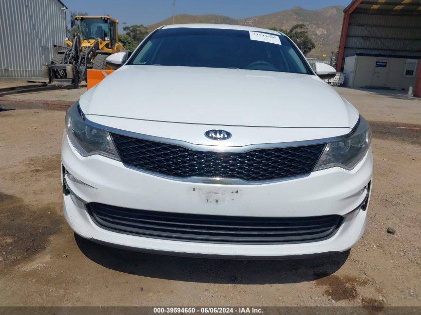 2016 Kia Optima Lx VIN: 5XXGT4L37GG081719 Lot: 39594650