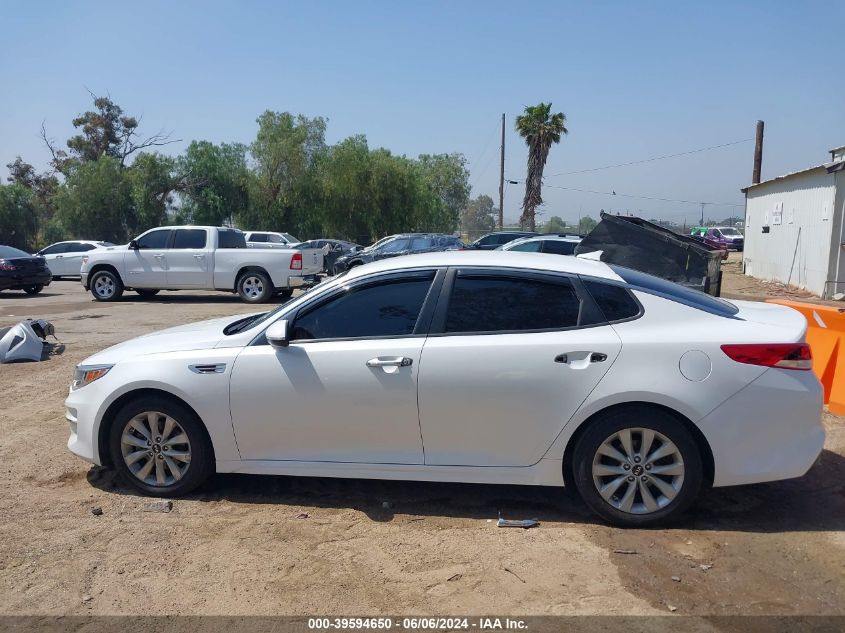 2016 Kia Optima Lx VIN: 5XXGT4L37GG081719 Lot: 39594650