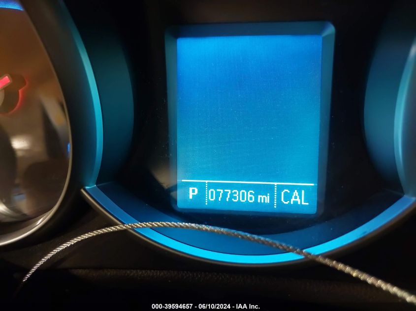 2012 Chevrolet Cruze 2Lt VIN: 1G1PG5SC5C7248778 Lot: 39594657