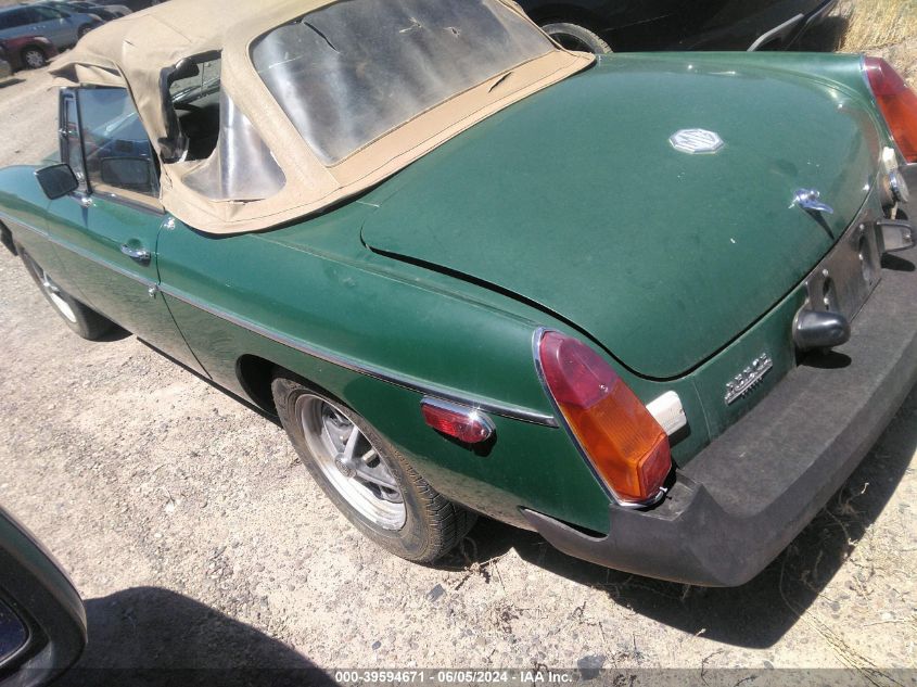 1979 Mg Mgb VIN: GHN5UL497325G Lot: 39594671