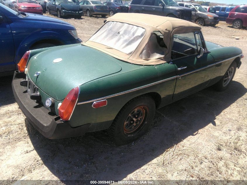 1979 Mg Mgb VIN: GHN5UL497325G Lot: 39594671