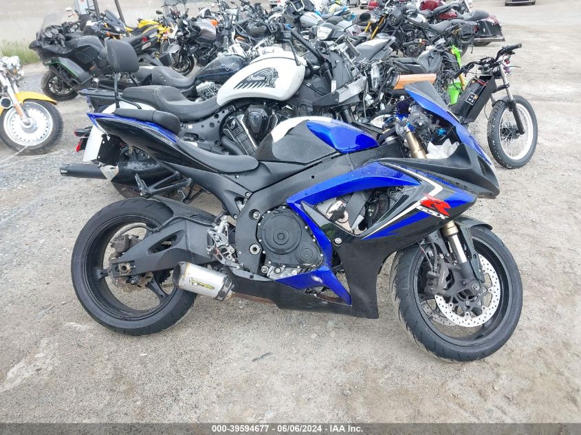 2007 Suzuki Gsx-R600 VIN: JS1GN7DA172106848 Lot: 39594677