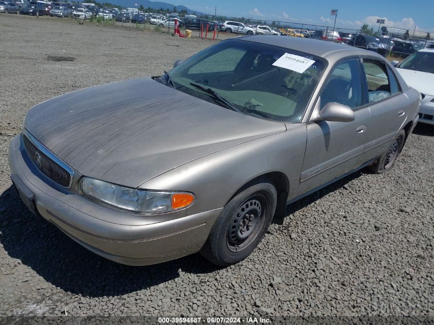 2002 Buick Century Custom VIN: 2G4WS52J621127765 Lot: 39594687