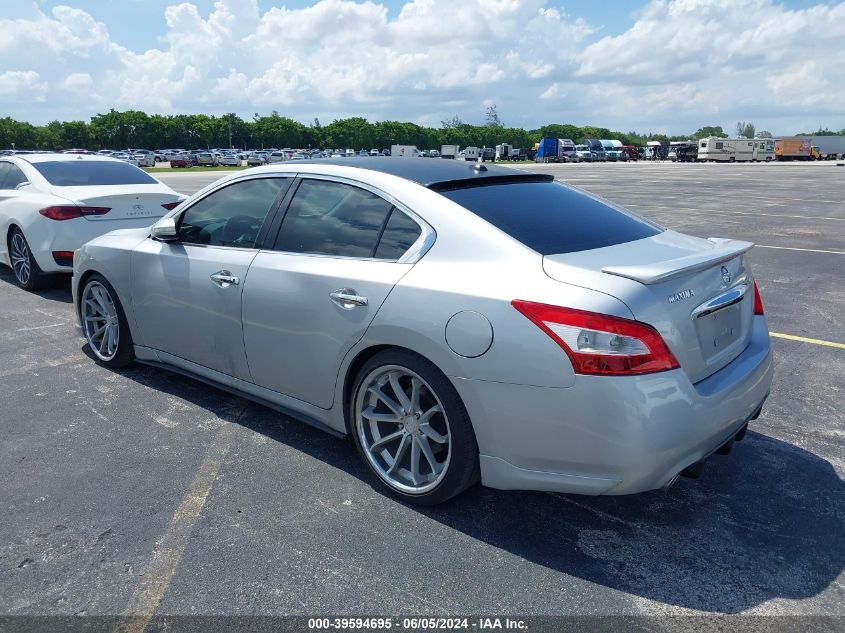 2011 Nissan Maxima 3.5 Sv VIN: 1N4AA5AP8BC815726 Lot: 39594695