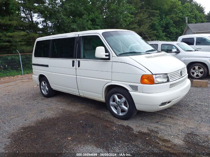 2001 Volkswagen Eurovan Gls VIN: WV2KB47001H127626 Lot: 39594699